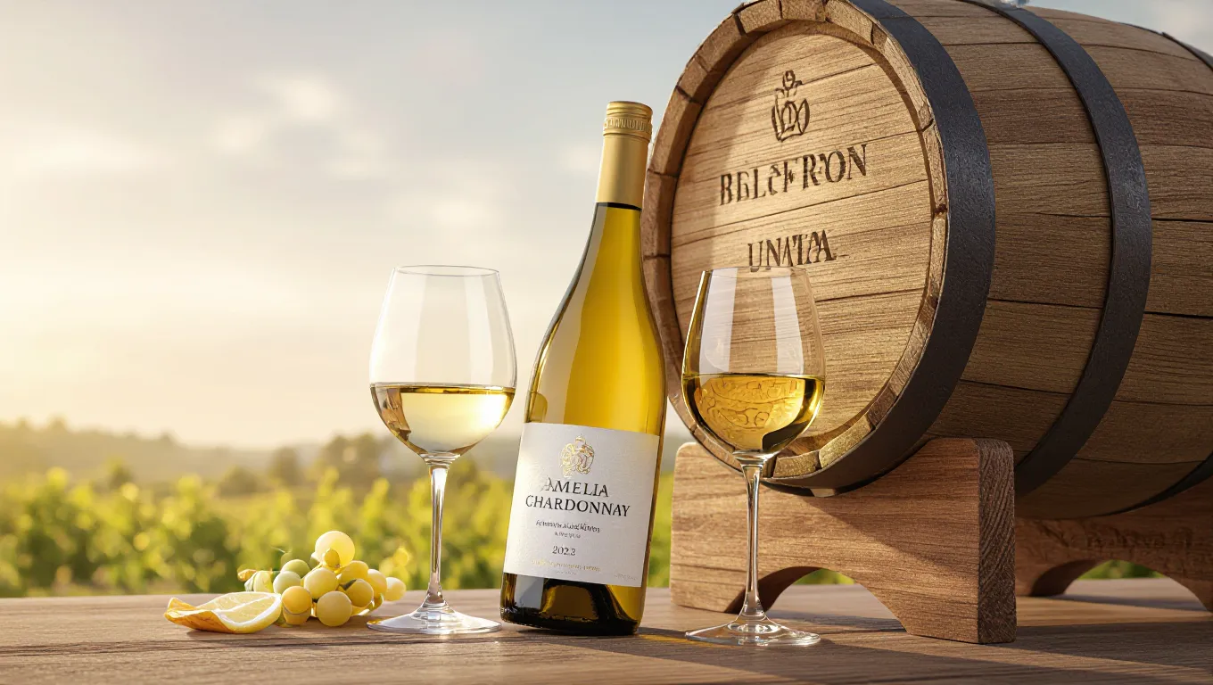 Amelia Chardonnay 2023 é coroado "Melhor Vinho Branco do Ano" por crítico internacional