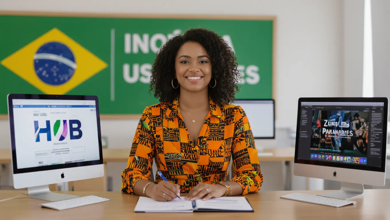 APP Brasil e Universidade Zumbi dos Palmares lançam HUB inovador para formação prática e inclusão racial na publicidade APP Brasil e Universidade Zumbi dos Palmares lançam HUB inovador para formação prática e inclusão racial na publicidade