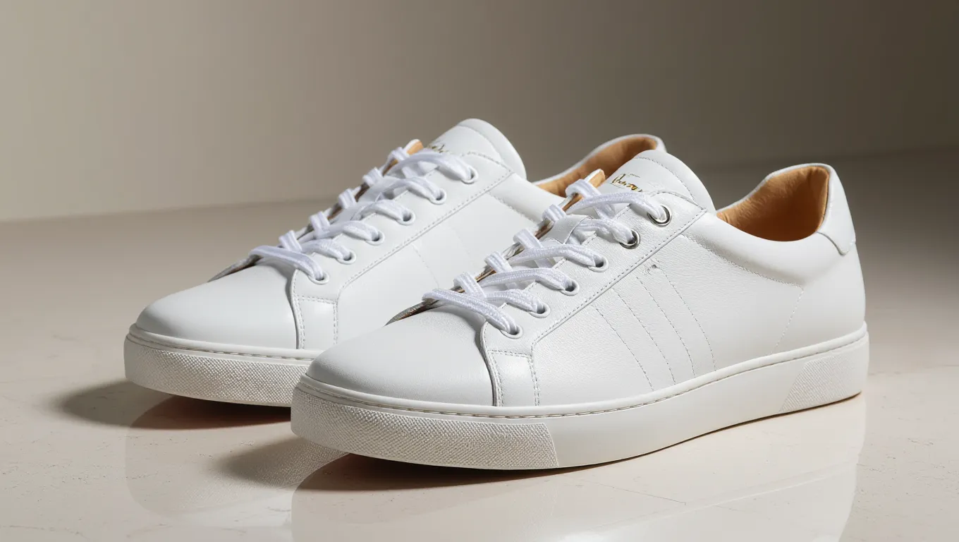 Christian Louboutin lança tênis Jimmy: elegância e modernidade em couro branco