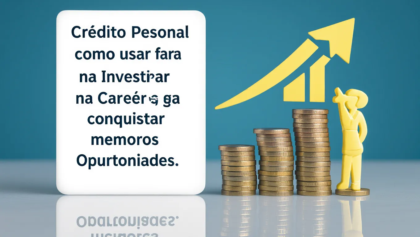 Crédito pessoal: como usar para investir na sua carreira e conquistar melhores oportunidades