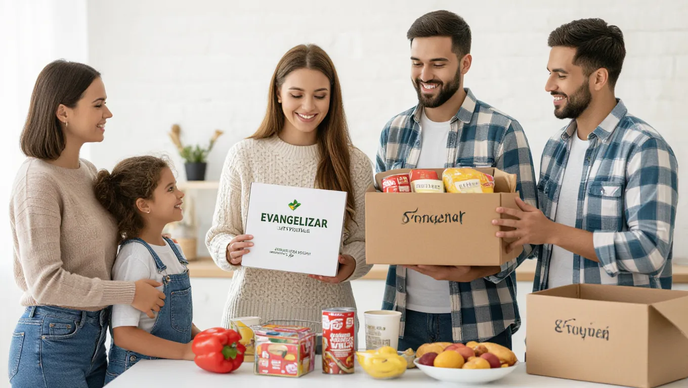 Evangelizar inicia entrega de 60 toneladas de alimentos para famílias carentes em ação solidária