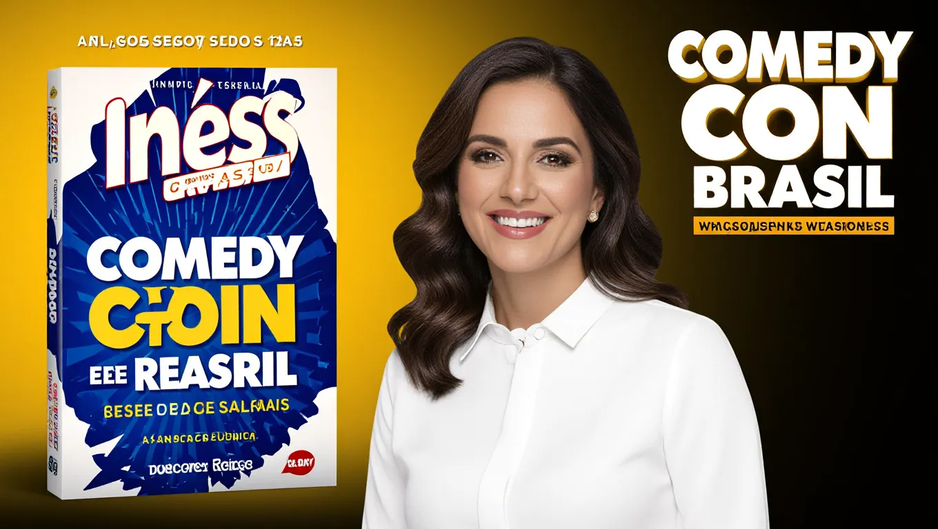 Inês Brasil lança biografia na Comedy Con Brasil com sessão de autógrafos exclusiva Inês Brasil lança biografia na Comedy Con Brasil com sessão de autógrafos exclusiva