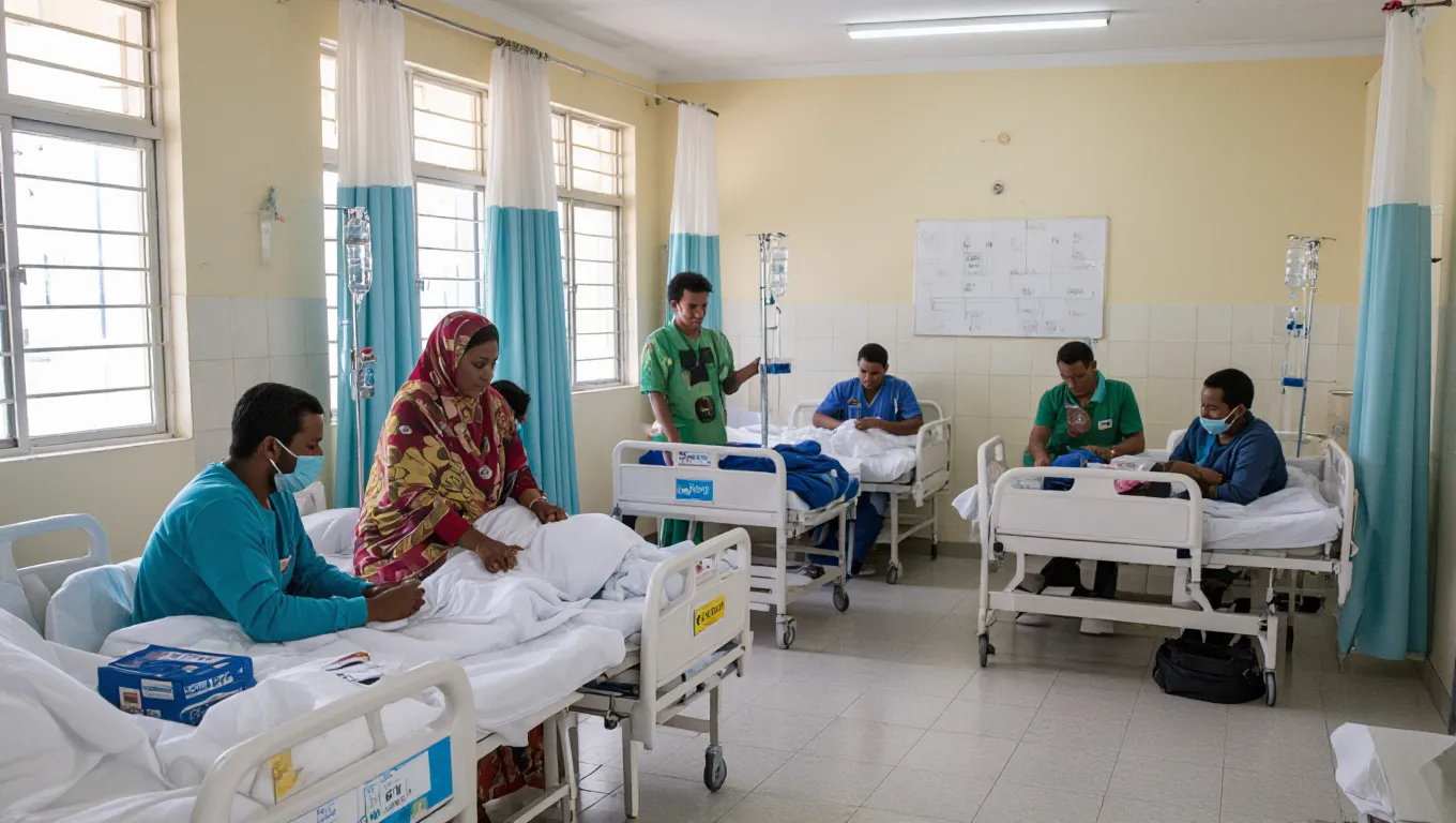MSF retoma atendimento no Hospital Universitário Bashair em Cartum para combater surto de cólera MSF retoma atendimento no Hospital Universitário Bashair em Cartum para combater surto de cólera