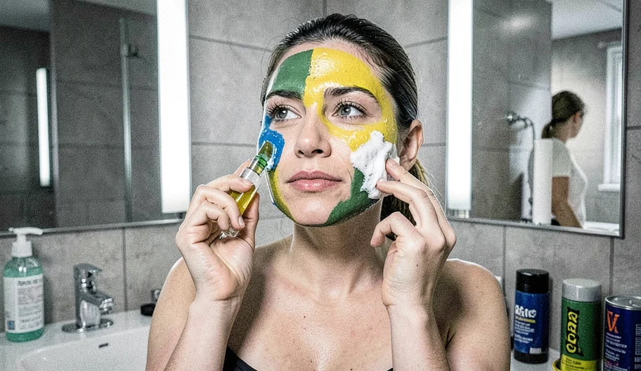 Como remover maquiagem de torcida sem agredir a pele