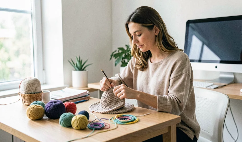 Crochê se destaca como tendência de moda, bem-estar e empreendedorismo