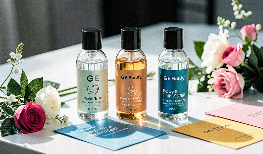 GE Beauty amplia linha de Body & Hair Splashes com três novas fragrâncias