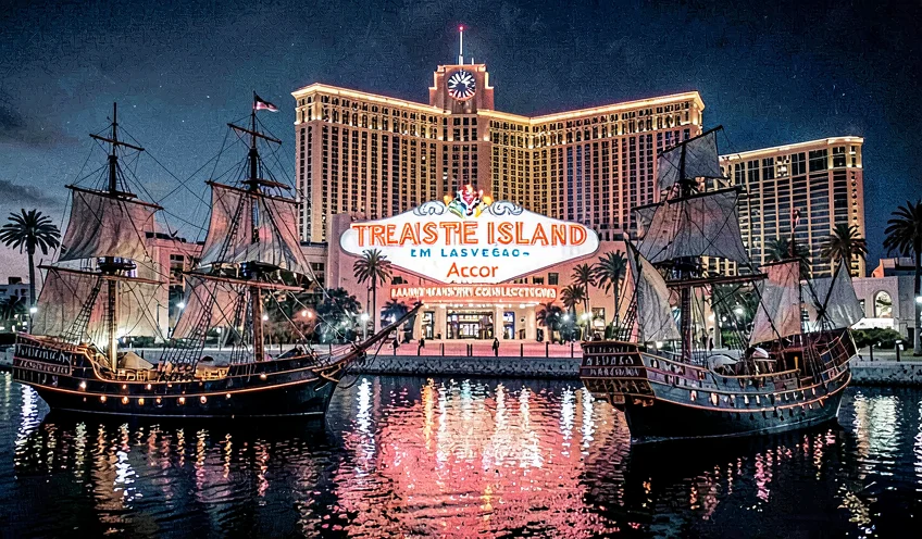 Treasure Island em Las Vegas integra Handwritten Collection da Accor