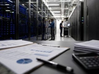 Data center representa os bilhões investidos na infraestrutura de inteligência artificial