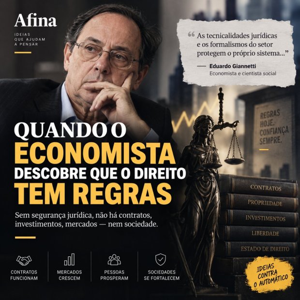 Quando o economista descobre que o Direito tem regras